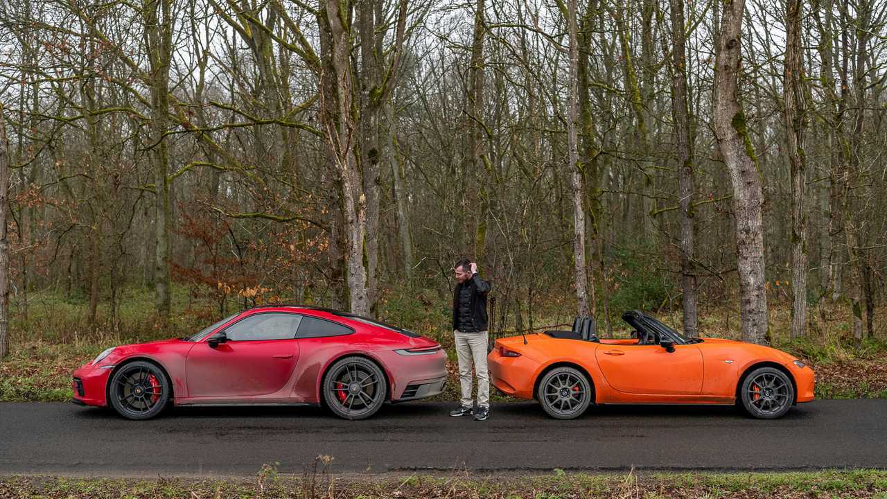 Porsche 911 Carrera GTS vs Mazda MX-5