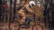 La moto électrique des parachutistes britanniques