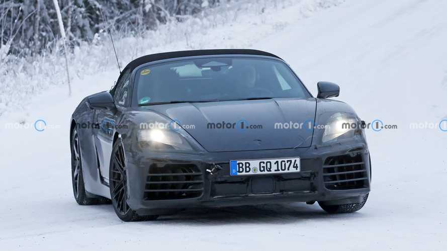 Yeni Porsche Boxster EV, Nürburgring'de görüntülendi