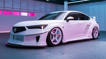 Modifiye edilmiş 2023 Acura Integra Sport modelleri.