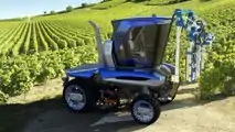 Straddle Tractor Concept di New Holland