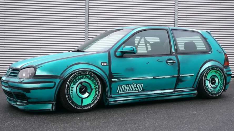 HowDeep transforme une Golf GTI en une œuvre d'art roulante