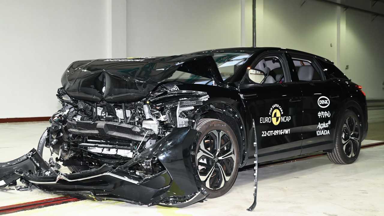 I crash test della Citroen C5 X
