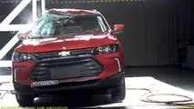 Chevrolet Tracker 2023-  Teste de colisão