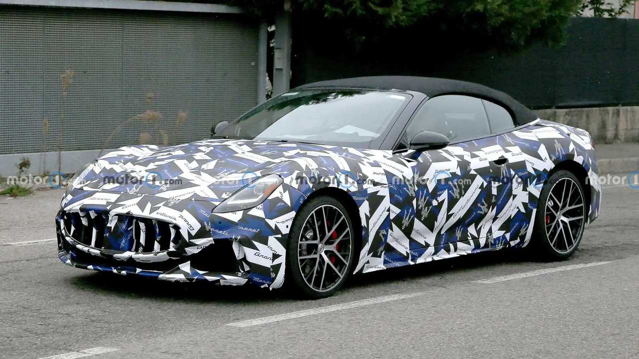 Maserati GranCabrio, le prime foto spia