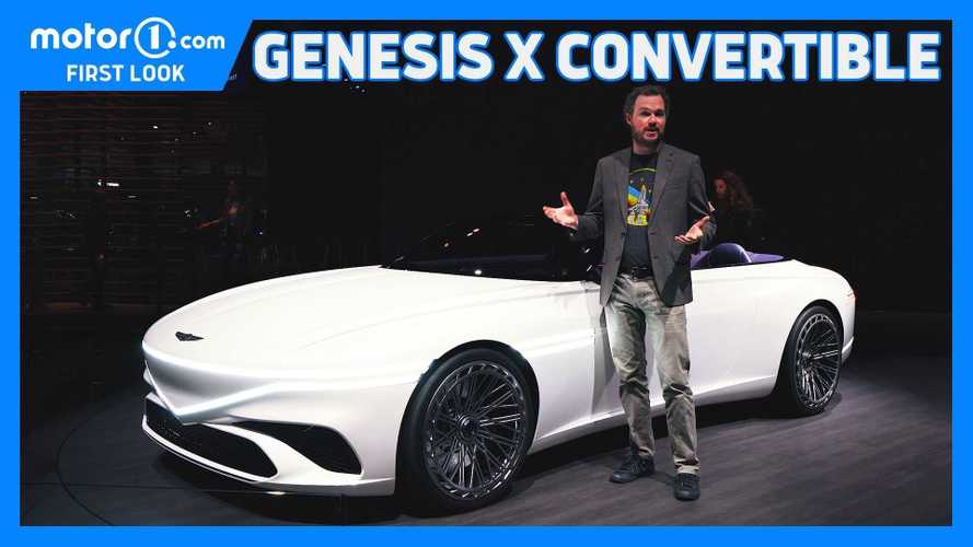 Genesis X Convertible Concept Debuts A Happy Face At LA Auto Show