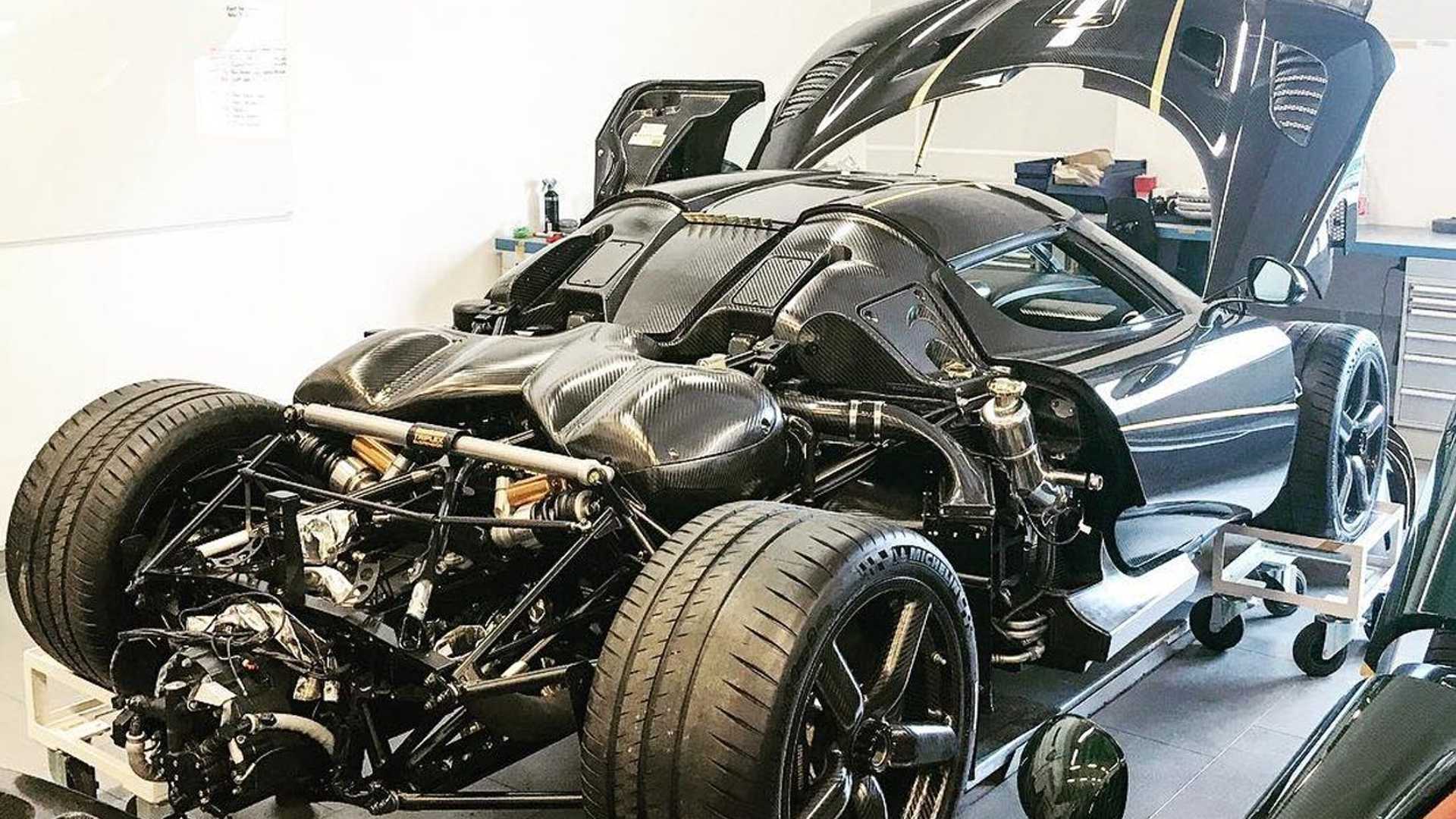 New Koenigsegg Agera RS Crashes During Testing