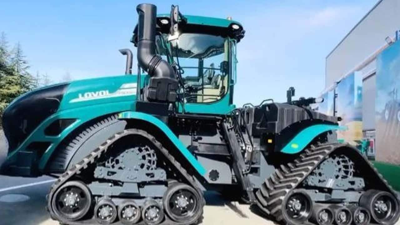 Lovol P5002 SV: nuovo trattore cingolato articolato al suo debutto online