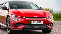 2025 Kia EV6 GT-Line European Spec Photos, Runaway Red