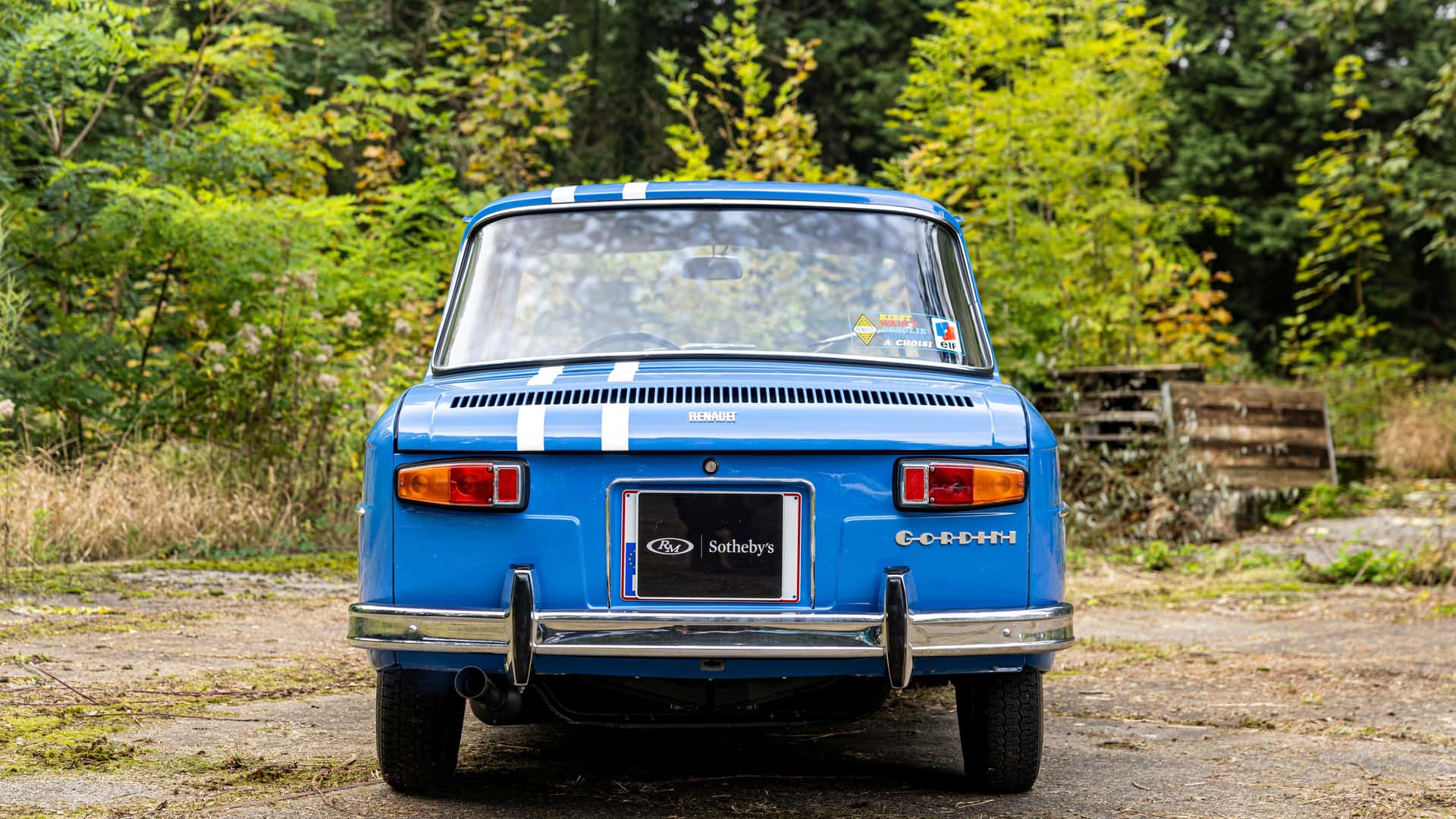 Renault R8 Gordini, la rivale storica di Mini va all'asta