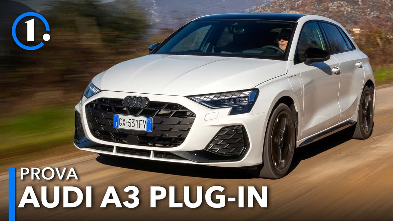 Audi A3 PHEV, la prova