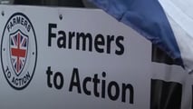 Proteste trattori Londra