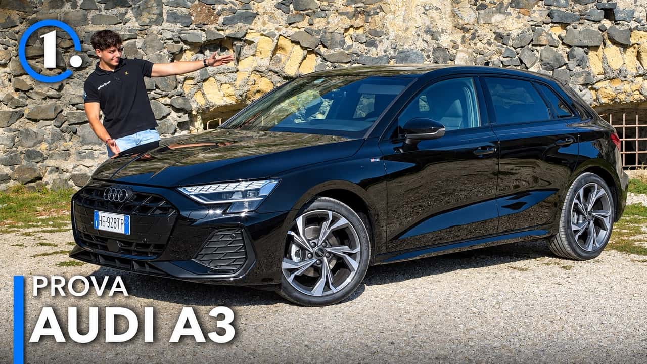 Audi A3 2026, la prova 
