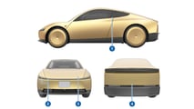 Tesla Cybercab: las imágenes de la 'Rider Guide'