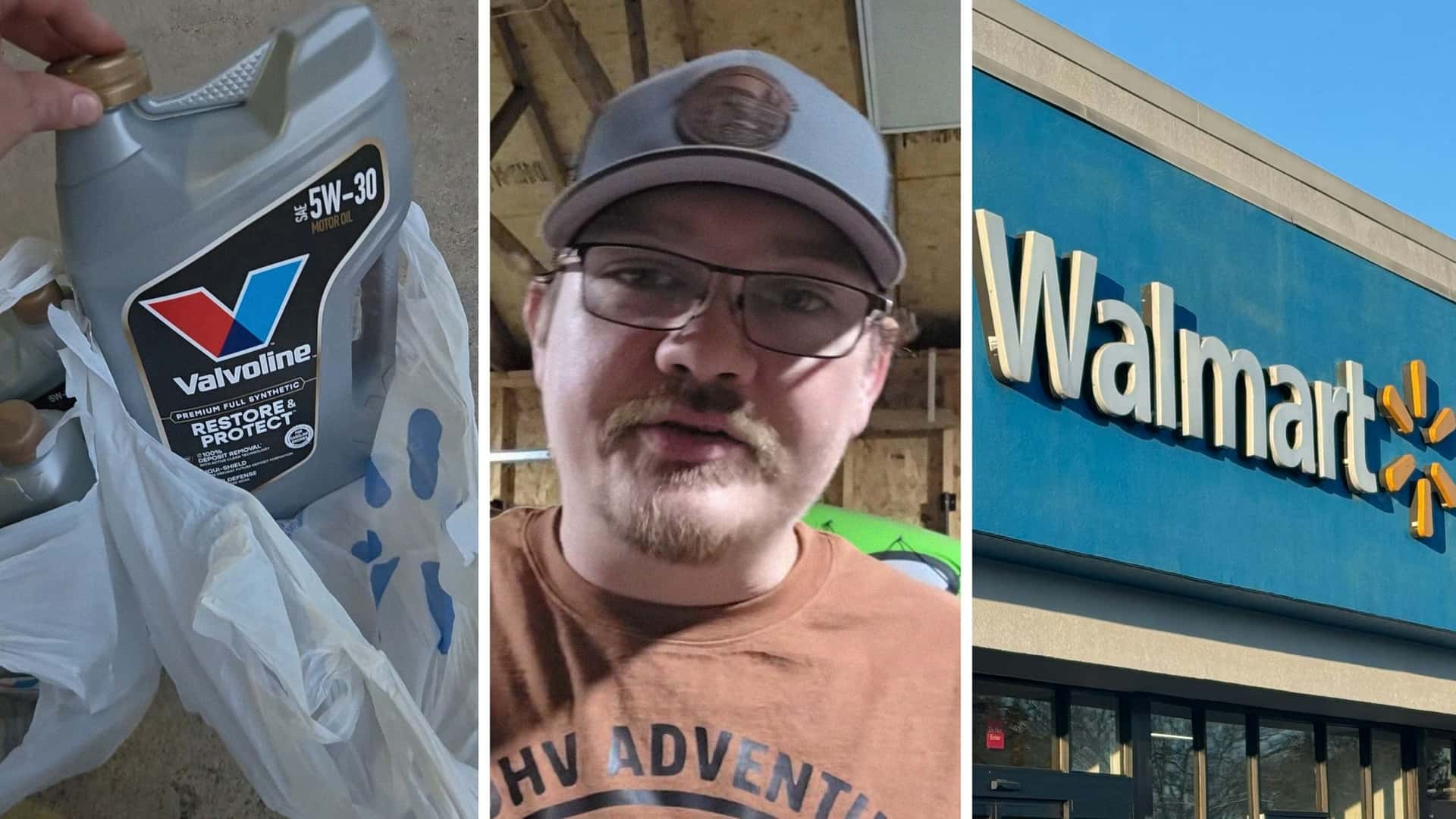 Man Says Always Buy Valvoline Oil From Walmart Because It's The Cheapest. Is Tha...