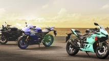 Yamaha YZF-R3 and R25 and 70th Anniversary Edition