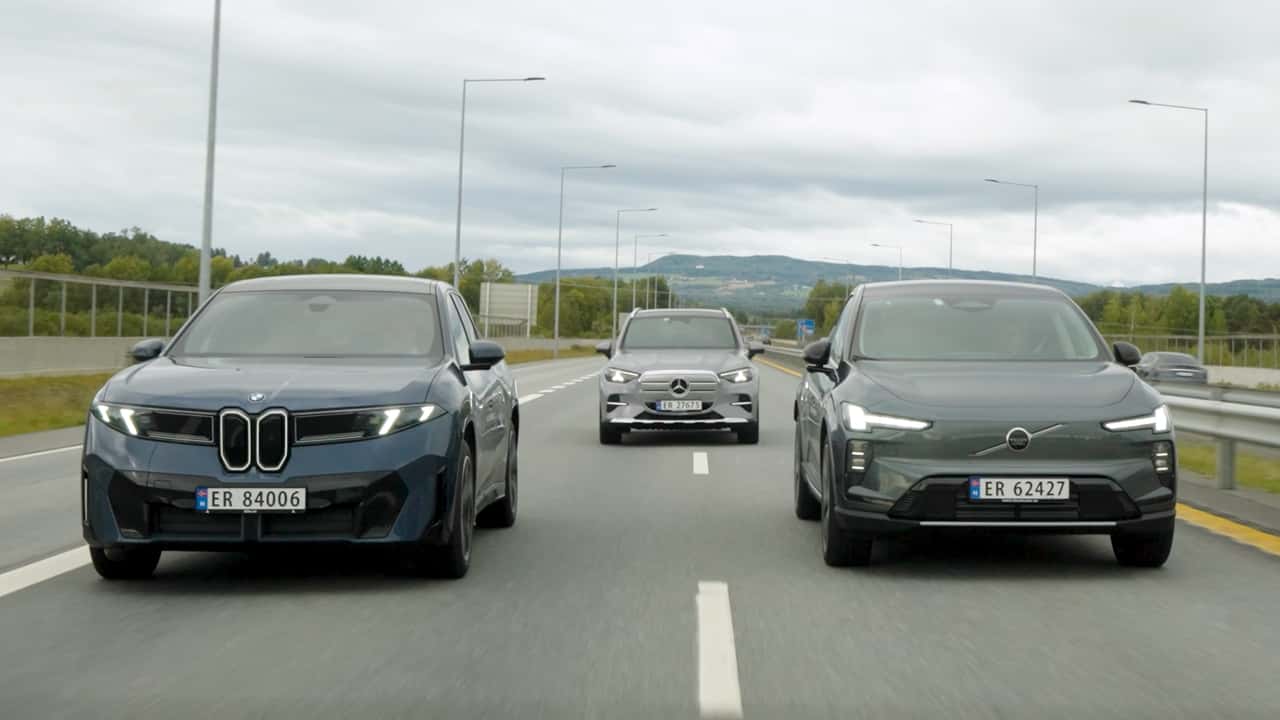 BMW iX3 Beats Mercedes GLC Electric and Volvo EX60 in Highway Efficiency and Range Test