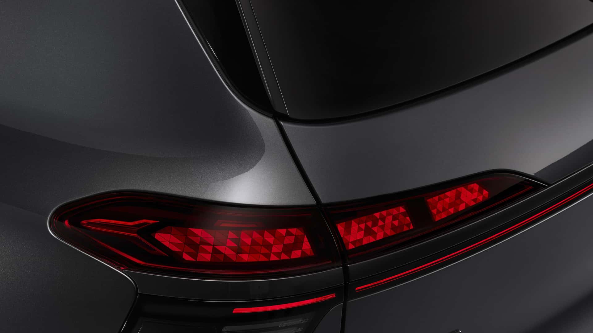 Audi Q9 Debuts World-First Curved OLED Taillights