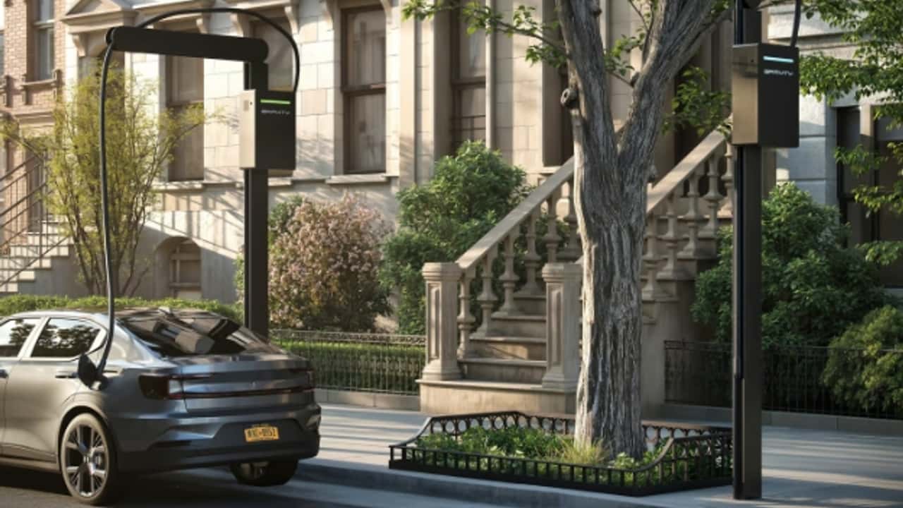 On-street charging points Gravity Technologies