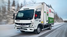 I FUSO eCanter a lavoro per DB Schenker in Finlandia