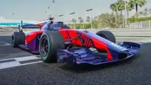 Autonomer Rennwagen von Dallara mit Honda-Motor für die Abu Dhabi Autonomous Racing League