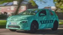 Skoda Elroq (2024) Covered Drive