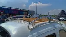 Volkswagen Beetle electric conversion roof rack