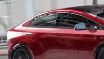Tesla Model 2, the render of Motor1.com