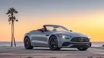 2023 مرسيدس AMG SL43 الربع الأمامي