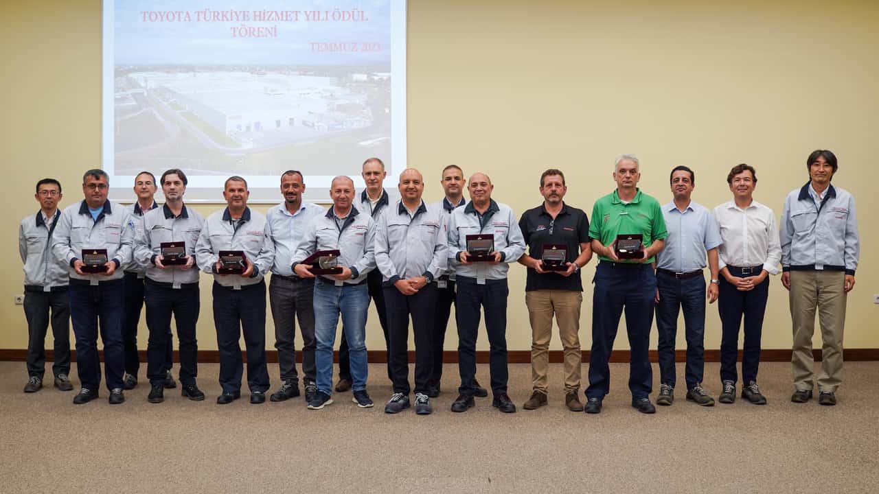 Toyota Hizmet Ödül Töreni