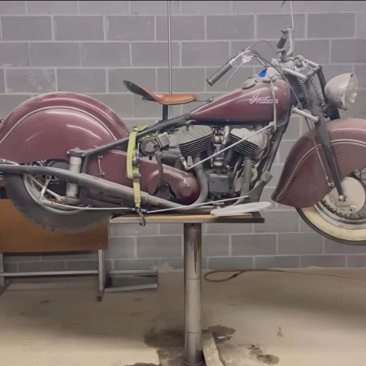 Watch: Detailing A 1947 Indian Chief With All Original Miles