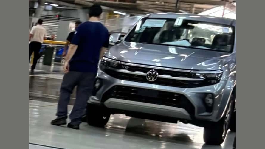 VW Amarok (2024): primera foto del restyling hecho en Argentina