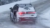 Photo d'espionnage de la Volkswagen ID.7 Tourer 2024