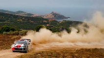 L'écurie Toyota Gazoo au rallye de Sardaigne 2022