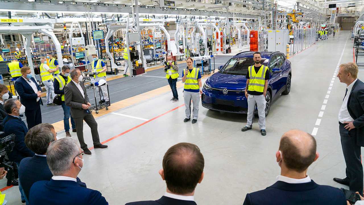 Transformation de l'usine Volkswagen de Emden et site dédié à la mobilité électrique.
