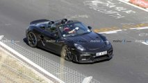 Porsche 718 Spyder RS Weissach spy photo