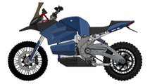 Lighting Motorcycle Electric Adventure Bike Patents - Side, Left