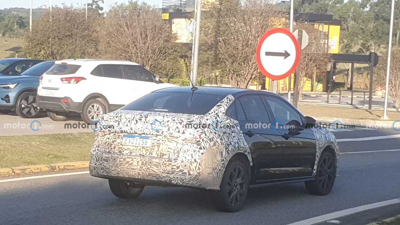 Flagra: Novo VW Virtus GTS