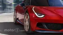 Alfa Romeo'nun yeni spor otomobilinin render çalışmaları