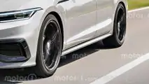 Nuova Volkswagen Passat Variant, il render di Motor1.com