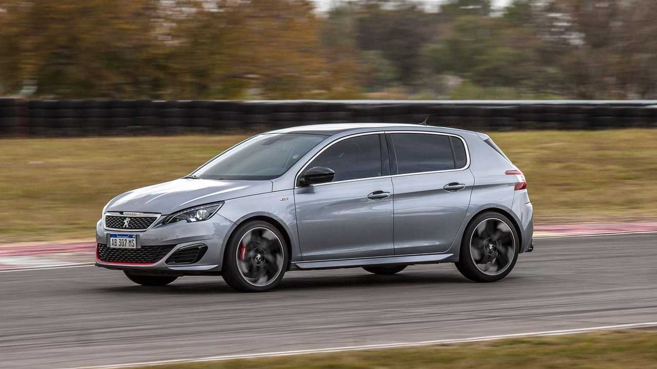 El 308 GTI giró en el Gálvez. PH: Hernando Pollicelli.