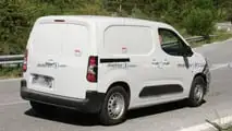 Peugeot Partner facelift spy photo
