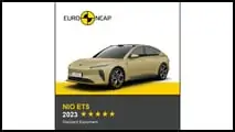 Nio ET5 im EuroNCAP-Crastest