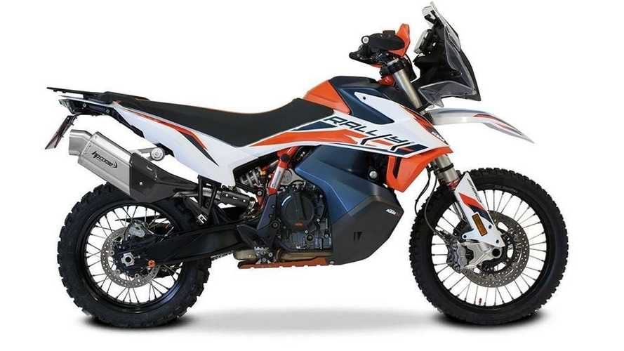 HP Corse estrena escapes para la KTM 890 Adventure