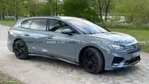 Photo d'espionnage de la Volkswagen ID.7 Wagon