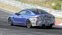 BMW M4 Coupé Refresh Spy Shots