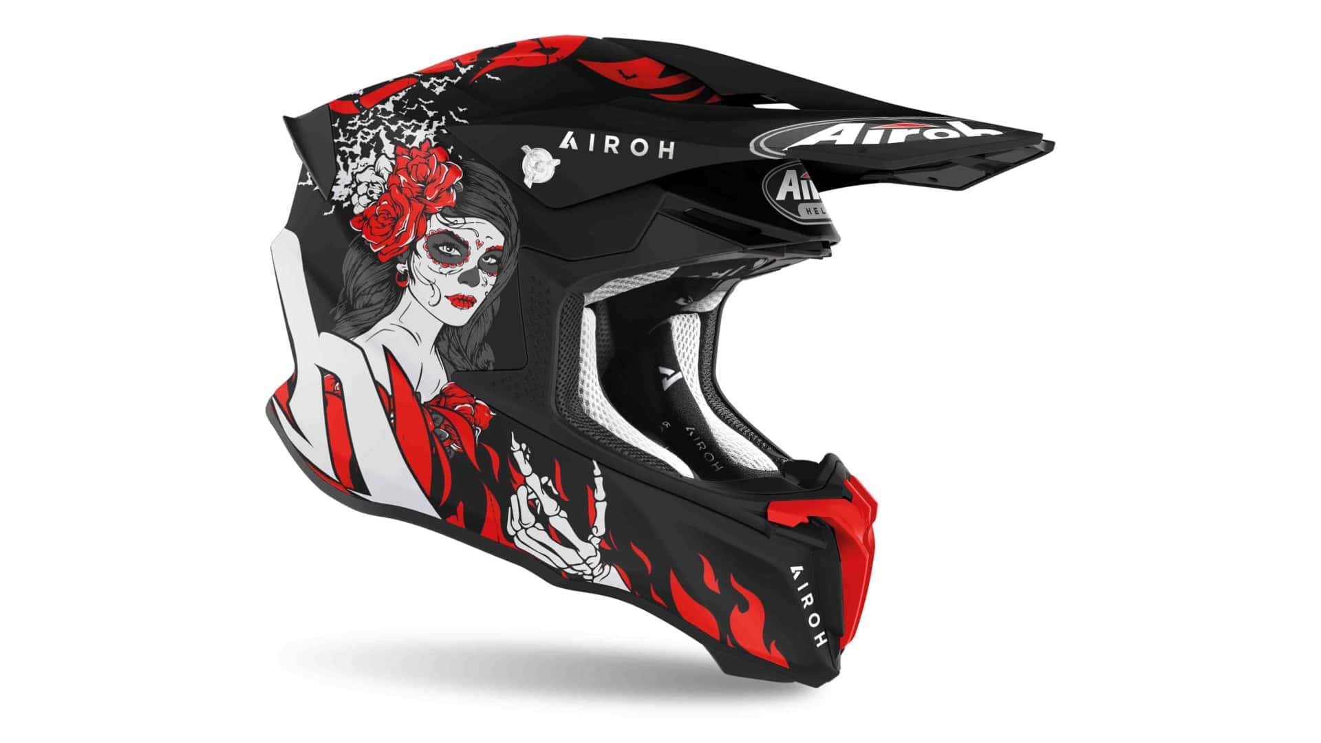 Motorradhelm Casco Motocross Airoh Twist AIROH TWIST HELL MATT HELMET RIDE Motorsport Motorradhelm Casco Motocross Airoh Twist AIROH TWIST HELL MATT HELMET RIDE Motorsport