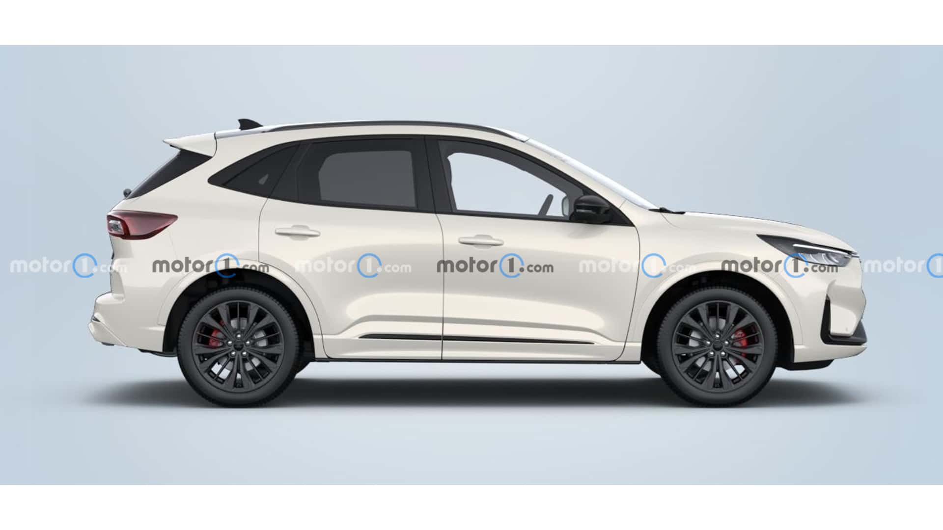 Protector De Umbrales Y Puertas Para Ford Kuga 3 (2019-2025) - Película Transparente Resistente A Golpes, Rayos UV Y Sal - Fácil Instalación Sin Residuos