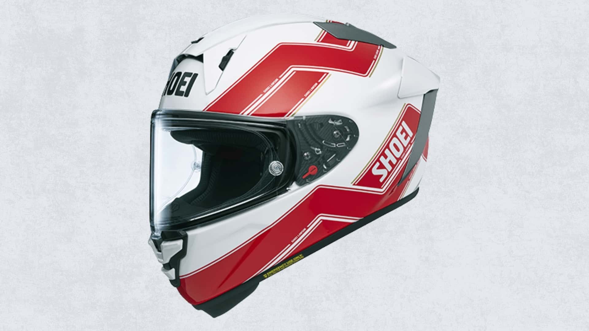 shoei 1000 racing helmet RF-1000 Cutlass Full Face X-Small and a fully removable liner allow the RF Shoei RF-SR Helmet - Matte