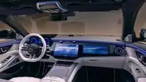 Mercedes Clase S (2026), interior y maletero